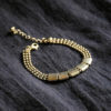 Bracelet Scott laiton argent
